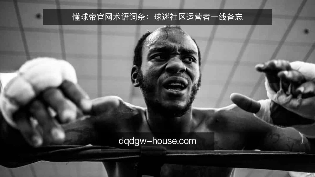 懂球帝官网术语词条：球迷社区运营者一线备忘